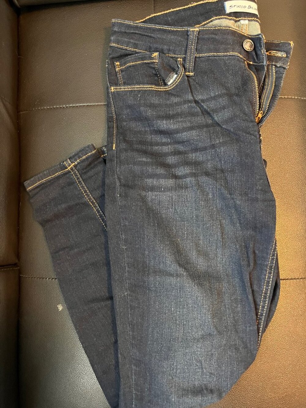 Studio Blue Dark Blue Denim Skinny Jeans
